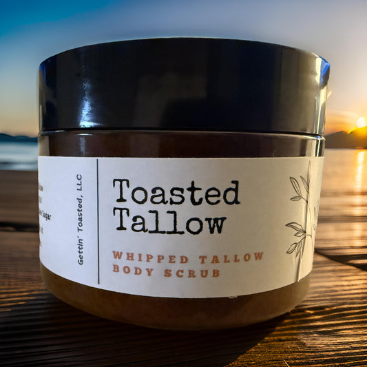 Toasted Tallow Whipped Body Scrub    4oz